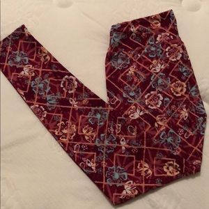 OS floral and geometric LuLaRoe leggings!